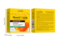 Savon artisanal au miel biologique naturel, enrichi en vitamine E, hydratant pour le visage et nettoyant pour le corps