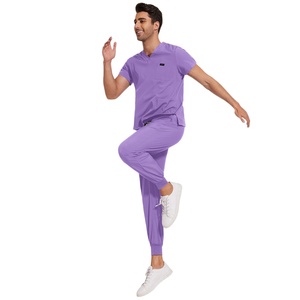 42122 Medical Scrub Top Cheap High Quality Wrinkle-free Medical Scrub Manufacturer with Water Repellent Fabric - Product Image 1