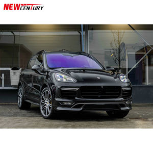 Convient pour 2015-2017 <span class=keywords><strong>Porsche</strong></span> <span class=keywords><strong>Cayenne</strong></span> 958.2 modifié <span class=keywords><strong>petit</strong></span> surround avant et arrière lèvre large kit carrosserie - Product Image 3