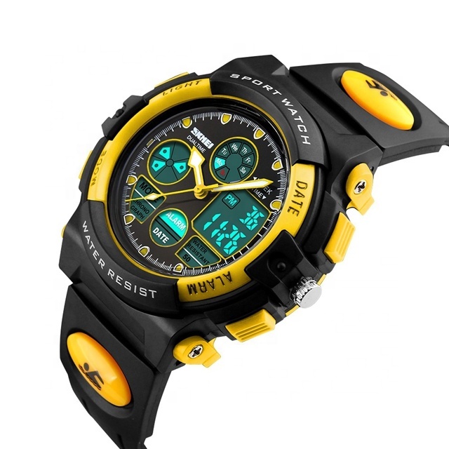 SKMEI Classic Sport Waterproof Kids Digital Quartz LED Watch