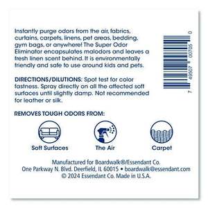 "Boardwalk Heavy Duty 32oz Fabric <b>Carpet</b> <b>Deodorizer</b> 6-Pack Fresh Scent Eliminates Odors on Soft Surfaces" - Product Image 3