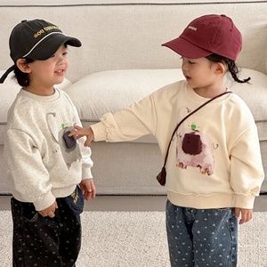 Sudadera de Algodón Personalizada para Niños, Camisetas de Manga Larga, Ropa para Niños y Niñas, Estilo Casual, Tops para Primavera y Otoño, Venta al por Mayor - Product Image 6