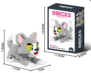 Set <span class=keywords><strong>de</strong></span> Construcción Epic Cheese Chase - Bloques Inspirados en Dibujos Animados Clásicos con Piezas Móviles y Soporte <span class=keywords><strong>de</strong></span> Exhibición - Product Image 6