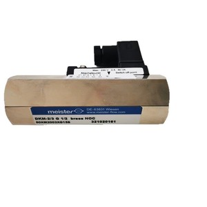 Interruptor de Flujo Meister DKM-2/3 G 1/2 Latón NOC 0.8-3 L/Min Sensor IP12 Alemania - Product Image 3