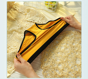 Vendita calda mutandine a vita bassa pantaloni a vita bassa biancheria intima sportiva mutandine da donna in cotone morbido per le donne ragazze Logo personalizzato bianco solido accetta - Product Image 5