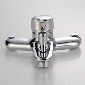 Grifo de bañera de tres vías con 1 manija, válvula de cerámica, mezclador de agua fría y caliente, grifo de ducha - Product Image 2