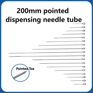 <span class=keywords><strong>Aiguille</strong></span> d'injection pointue en acier inoxydable de 200 mm pour laboratoire, fabrication industrielle, ODM, pour la collecte de parfum, <span class=keywords><strong>seringue</strong></span> - Product Image 2