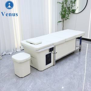 उच्च अंत लक्जरी 60l पानी टैंक सफेद कोई नलसाजी जापानी सिर स्पा सौंदर्य बिस्तर शैम्पू - Product Image 1