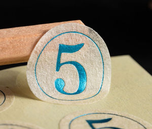 Eleganti Adesivi con Lamina Dorata in Rilievo per Sacchetti di Caffè e Prodotti da Forno - Product Image 6