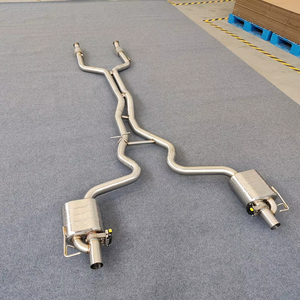 <span class=keywords><strong>Prix</strong></span> d'usine, échappement en acier inoxydable soudé TIG pour Mercedes-Benz <span class=keywords><strong>C43</strong></span> GLC43 <span class=keywords><strong>AMG</strong></span> 3.0T 2017-2023, échappement Catback - Product Image 1