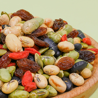 Collation Saine : Mélange de Haricots Grillés (Soya, Edamame, Arachides, Goji, Graines de Citrouille et Graines)