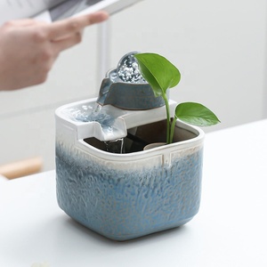 <span class=keywords><strong>Fontaine</strong></span> à <span class=keywords><strong>eau</strong></span> automatique en céramique pour animaux de compagnie, bol circulant pour chats, chiens, oiseaux, <span class=keywords><strong>fontaine</strong></span> de table d'intérieur décorative, vente en gros - Product Image 1