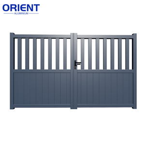 <span class=keywords><strong>Portail</strong></span> de cour <span class=keywords><strong>en</strong></span> aluminium noir au design moderne personnalisé, <span class=keywords><strong>portail</strong></span> <span class=keywords><strong>en</strong></span> aluminium électrique automatique, <span class=keywords><strong>kit</strong></span> de <span class=keywords><strong>portail</strong></span> <span class=keywords><strong>en</strong></span> aluminium pour maison avec moteur - Product Image 1