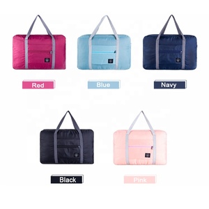 La industria China al por mayor bolsa de viaje reutilizable personalizada RPET bolsa de almacenamiento plegable para ropa bolsa plegable de viaje - Product Image 6