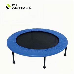 PINJIAN <span class=keywords><strong>Trampoline</strong></span> pliable de petite taille pour salle de sport intérieure, mini <span class=keywords><strong>trampoline</strong></span> rond de 36 pouces pour enfants et adultes - Product Image 1