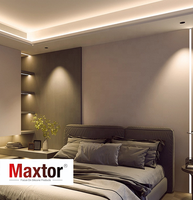 Bande lumineuse LED en silicone 24V étanche, vente directe usine, facile à installer, flexible, linéaire, en silicone souple
