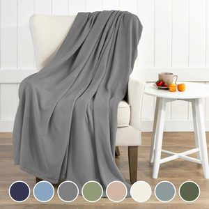 Vente en gros de couvertures en flanelle personnalisées, promotion, certifiées OEKO-TEX, écologiques, pour une utilisation en chambre toute l'année - Product Image 2