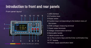 MPS1008 60V 1A 60W L'alimentation CC linéaire programmable est livrée en standard avec RS232 et SENSE - Product Image 6