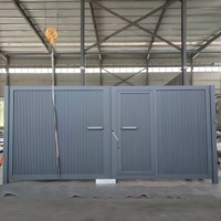 Proveedor de Puertas Correderas Automáticas para Entradas de Vehículos en China, Diseño Moderno, Duradero y Ecológico, Fabricado por Fábrica OEM, para Villas, Escuelas y Exteriores