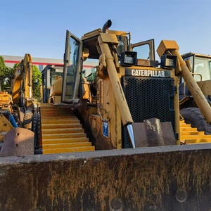 Bulldozer CAT D6R 2017 d'occasion, certifié EPA CE japonais d'origine, pour usage agricole, avec moteur, boîte de vitesses, capacité de bulldozing de 5,6 m et pompe. - Product Image 2