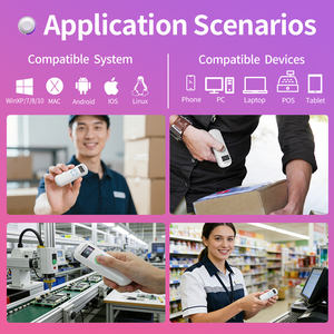 Escáner <span class=keywords><strong>de</strong></span> Código <span class=keywords><strong>de</strong></span> Barras Inalámbrico USB Xincode Factory, Lector <span class=keywords><strong>de</strong></span> Códigos <span class=keywords><strong>de</strong></span> Barras 2D Portátil, Pistola <span class=keywords><strong>de</strong></span> Escaneo <span class=keywords><strong>de</strong></span> Códigos QR Bluetooth Móvil - Product Image 5