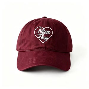 Gorra de béisbol de algodón casual para mujer con bordado de corazón, estilo Dad Hat, a la moda, bonita y bordada, para exteriores - Product Image 2