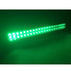 2024 Doden Lichtgroen 22 Inch Led Lichtbalk Jacht Atv Off-Road Rgb Stroboscooplicht