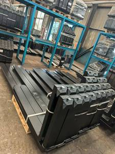 Forcella rastremata Standard 1670mm 40x122 sezione trasversale <span class=keywords><strong>3B</strong></span> installazione 81.5kg peso 2.5 accessori di capacità di carico T - Product Image 6