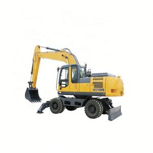 Excavadora multifuncional de fabricación china, excavadora Xe210w, excavadora de ruedas de cubo de 15 toneladas - Product Image 1