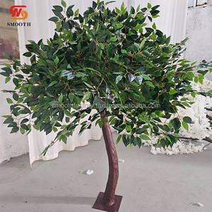 Decoración de Mesa de Boda Elegante, Centro de Mesa con Árbol de Flores Artificiales de Hojas Verdes para Eventos y Fiestas - Product Image 6