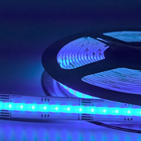 Fcob Strip Lights U L Ce Rohs 840leds/m Rgtcct 3000k 4000k 6500k Dc24v 12mm Wide Cob Lights Cri90 Fcob Led Strip Light