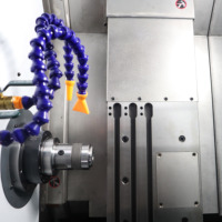 Torno CNC de base inclinada de alta configuración con robot opcional ck46 Base integral de hierro fundido Torno CNC Bola de precisión