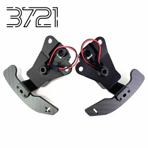 Para Lexus NX IS RC Toyota 86 BRZ, levas de cambio magnéticas de fibra de carbono para volante, accesorios para volante de coche - Product Image 4
