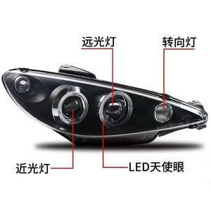 Phare Avant à LED Adapté aux Modèles Peugeot <span class=keywords><strong>206</strong></span> (2004-2008) - Product Image 2