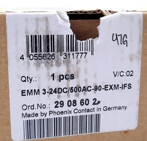 Nuovo Contattore EMM 324DC500AC90EXMIFS per Gestione Motori Trifase 24VDC - Product Image 2