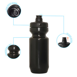 Tùy chỉnh BPA Free PP 600ml thân thiện với môi thăng hoa rõ ràng bóp thể thao chai nước nắp biểu tượng tùy chỉnh unisex cho xe đạp - Product Image 6