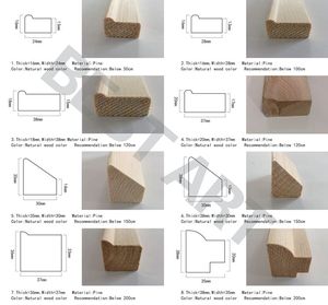 2020 Wholesale Customized <strong>Gallery</strong> Canvas Wood Stretcher Bars <strong>Frame</strong> with Pine Wood - Product Image 6