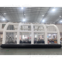 Tente gonflable d'entrepôt de hangar d'avion de grande structure gonflable modulaire forte de qualité pour le stockage