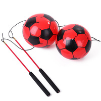 Vente directe usine : Balles d'exercice gonflables en plastique pour la coordination dans la danse carrée, jouets élastiques de lancer-récupération pour personnes d'âge moyen et âgées