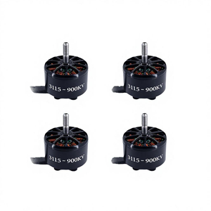 มอเตอร์ไร้แปรงถ่านอลูมิเนียมอัลลอยด์กำลังสูง 3115-900KV สำหรับเครื่องบินจำลองปีกตรึง และโดรน RC จำลอง 3 มิติที่ใช้ร่วมกันได้ ใช้แทน - Product Image 2