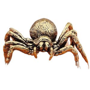 Escultura Única de Araña de Latón - Decoración Vintage para el Hogar y la Oficina - Product Image 4