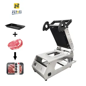 JINYI DQ-3 Popular product plastic material tray sealing machine seal tray machine for food packaging with Factory price