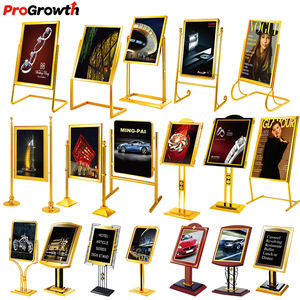 Soporte de letrero Suministros para hoteles y restaurantes Señalización de vestíbulo Tablero de menú Servicio de limpieza Acero inoxidable Prohibido fumar Estacionamiento Placas de pie - Product Image 2