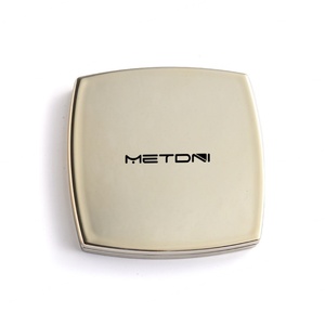 Portable ABS Makeup Hand <b>Mirror</b> Mini <b>Square</b> Pocket <b>Mirror</b> Gold Compact <b>Mirror</b> - Product Image 3