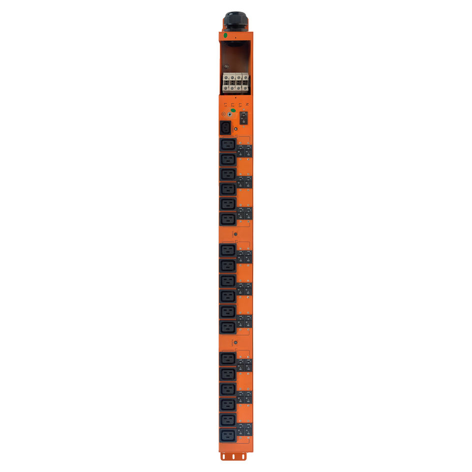 Power Server Rack C19 Server Rack PDU 3Phase 125A 18Ports C19 Heavy Duty Vertical Rack PDU ...