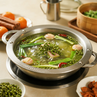WXE Weixiaoer Base de Soupe Hot Pot au Poivre Vert et au Suif de Bœuf Sichuan Mala 500g Durée de Conservation de 12 Mois