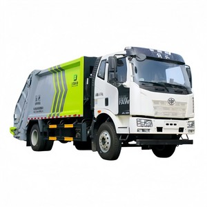 Camion compacteur de déchets FAW 4*2 de haute qualité, 15 m³, camion collecteur de déchets compressés à vendre - Product Image 2