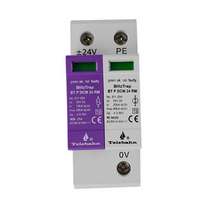 Telebahn 24V/48V/110V/220V T2 2P DC SPD Pelindung Lonjakan Arus Seluruh Rumah Perangkat Perlindungan Lonjakan Daya Grosir - Product Image 1
