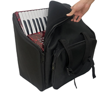 Thicken Accordion Bag Storage Case for 60 Bass Keyboard Button Accordions Bayans Padded Musical Instrument Backpacks