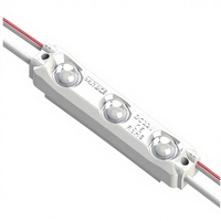 Module LED à injection 1W SMD2835 3LEDs étanche IP66 pour enseignes, garantie 3 ans